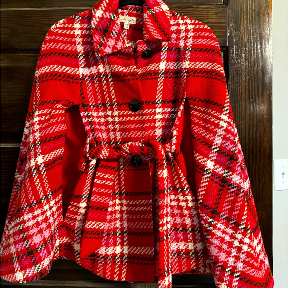 Maison Jules Tweed Pattern Jacket Cape